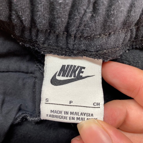 Nike Sweatpants Mens Size Small Lacrosse Black Cotton Blend Drawstring - Picture 2 of 13